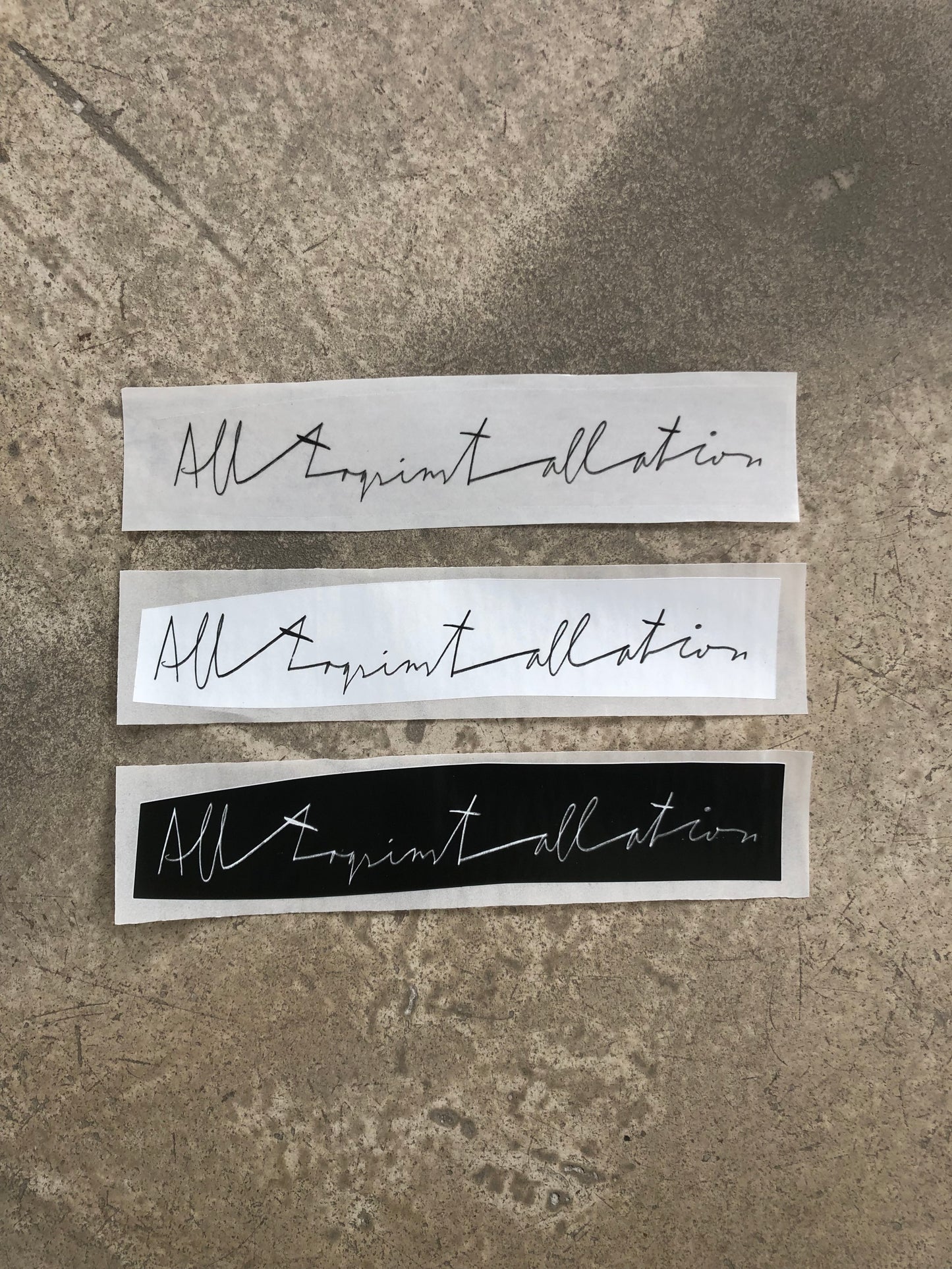 Aufkleber 5er Set