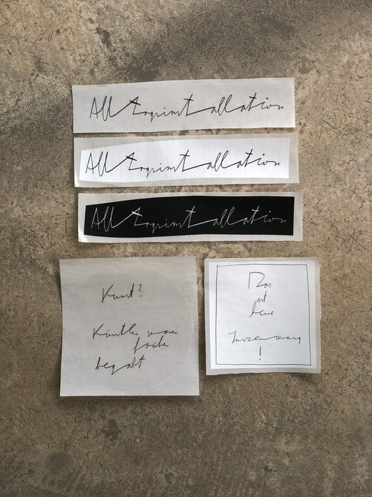 Aufkleber 5er Set