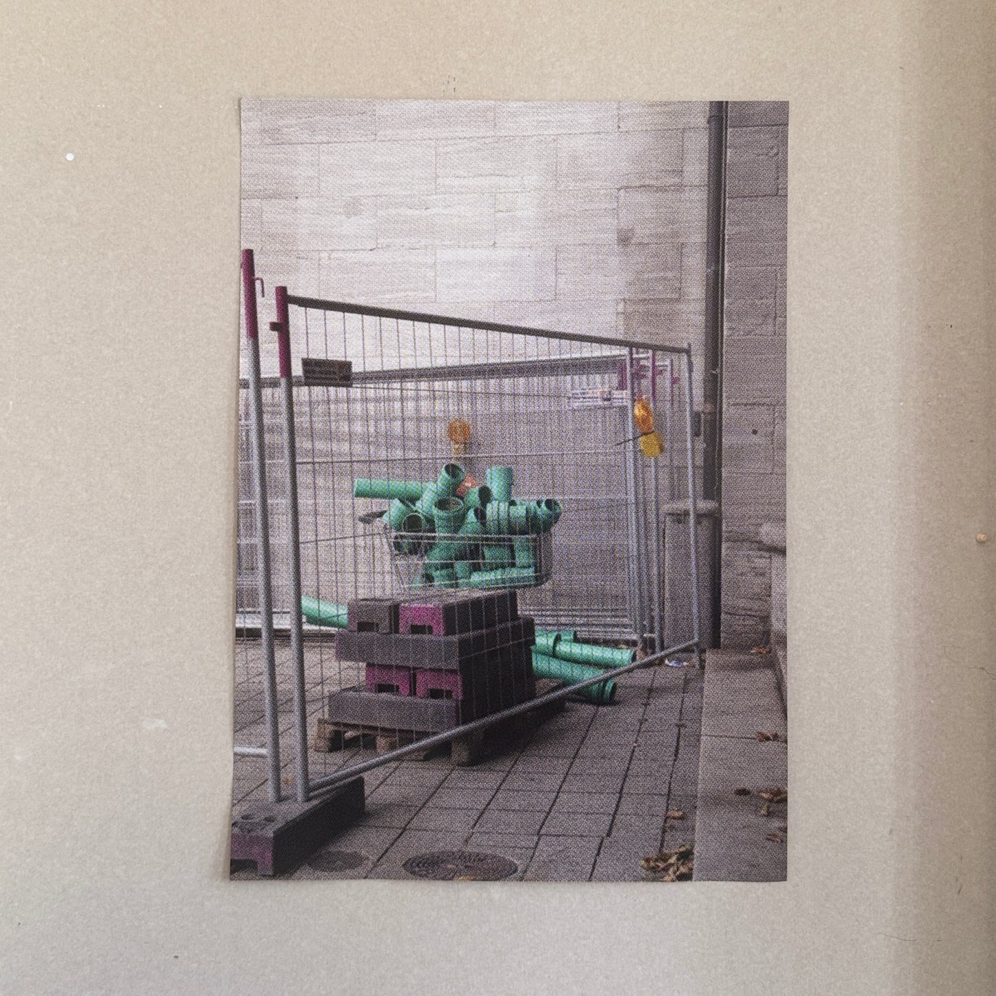 ROHRE & DAS UND KUNST - Poster DIN A1